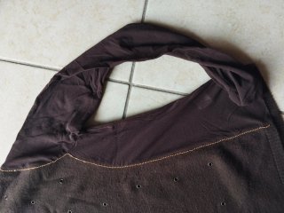 Maglia dolcevita donna marrone