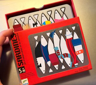 Juego de mesa Sardines Djeco