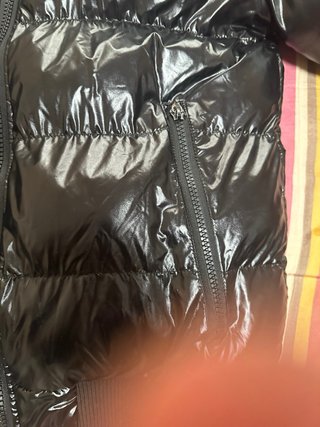 Chaqueta Moncler (no original) Negra Brillante
