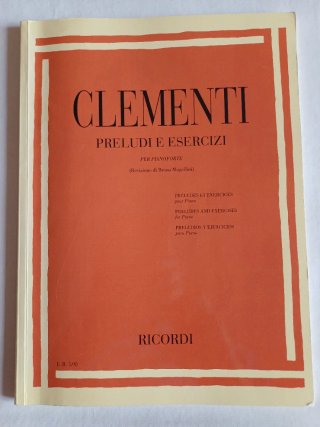 Lotto 3 Libri Pianoforte Hanon, Clementi, Duvernoy