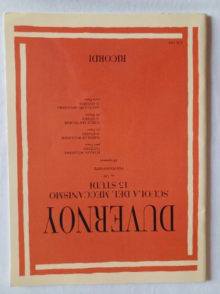 Lotto 3 Libri Pianoforte Hanon, Clementi, Duvernoy