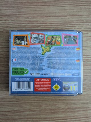 Jet Set Radio Dreamcast Sega (Sin CD)