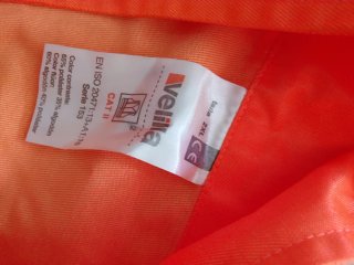 Ropa de trabajo Velilla alta visibilidad Talla XXL