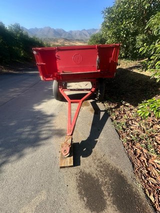 Remolque agrícola 2 ejes
