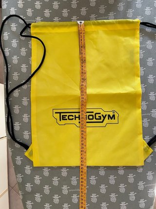 Sacchetta sportiva Technogym gialla