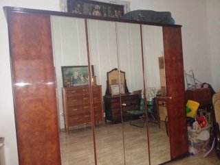 Armario grande madera y cristal