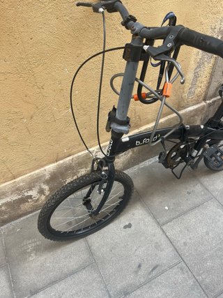 Bicicleta plegable Bfold3 negra