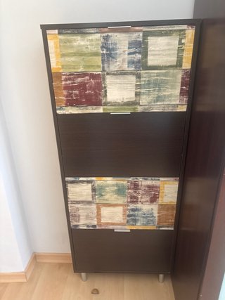 Zapatero Mueble Marrón Multicolor