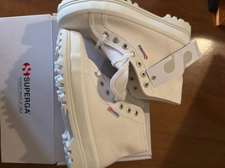 Zapatillas Superga Alpine Mujer Blancas
