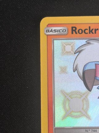 Rockruff Shiny Carta Pokémon Español