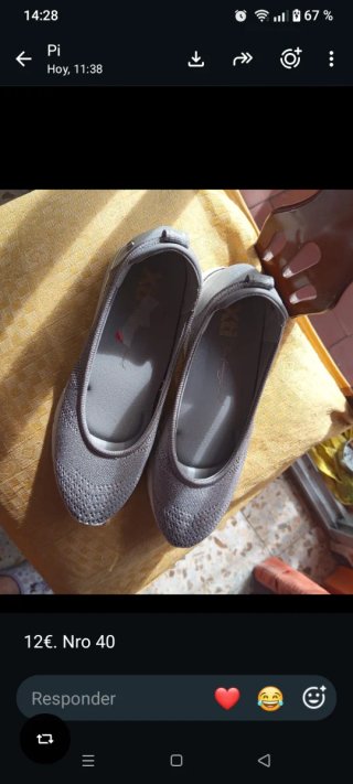 Zapatos XTI plateados