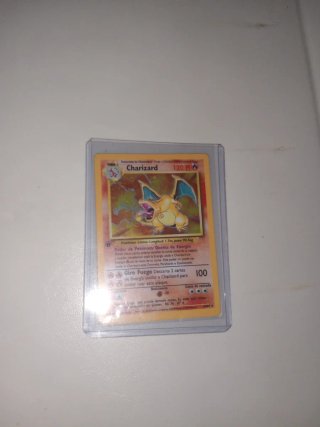 LEER ANUNCIO ! Charizard Carta Pokémon Primera Edi