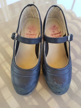 Tacones Flamenco Niña Talla 27