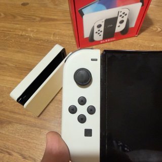 Nintendo Switch OLED Bianca + Scatola originale