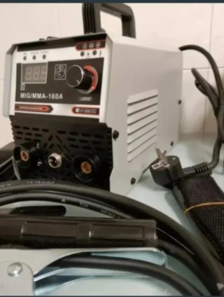 Máquina Soldar Inverter Dual MIG/MMA 160A