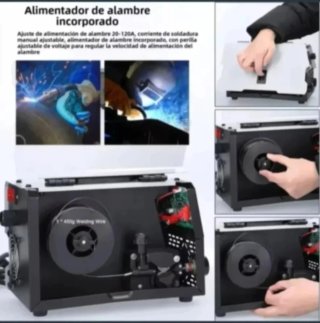 Máquina Soldar Inverter Dual MIG/MMA 160A