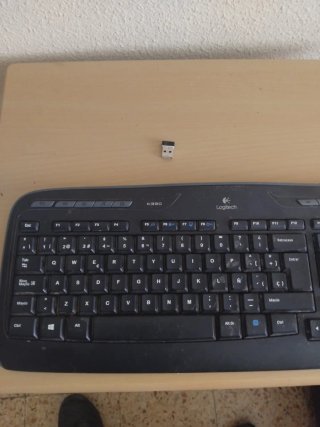 Teclado Inalámbrico Logitech Negro