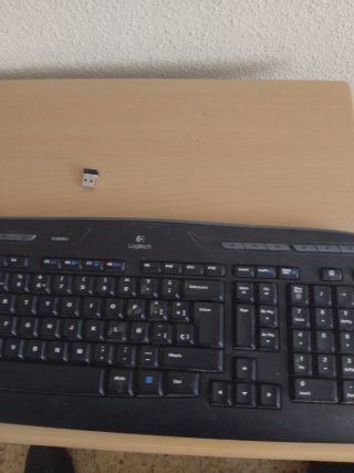 Teclado Inalámbrico Logitech Negro