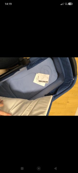 Capazo Micro Pro Jané azul