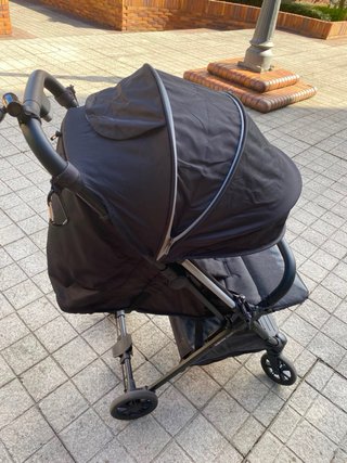 Silla de paseo negra