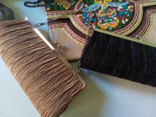 Lote 8 carteras de mano para  fiesta