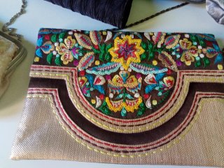 Lote 8 carteras de mano para  fiesta