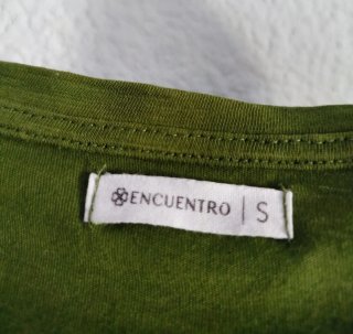 Camiseta verde oliva talla S
