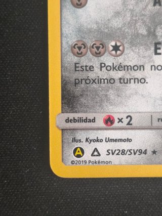 Magneton Shiny Carta Pokémon Español