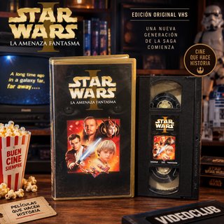 Star Wars VHS: La Amenaza Fantasma