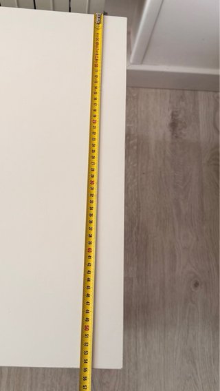 Mesa IKEA LACK blanca 90x55