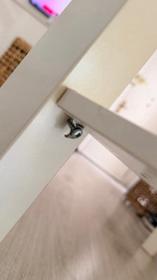 Mesa IKEA LACK blanca 90x55
