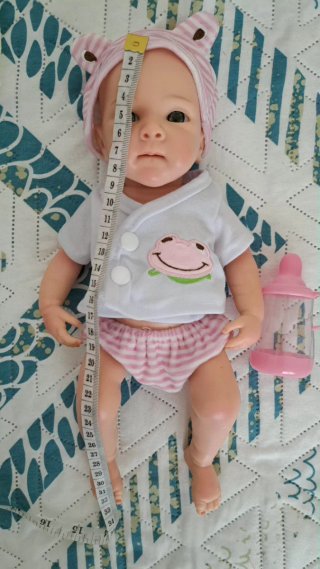 Muñeca silicona 33cm total 110€