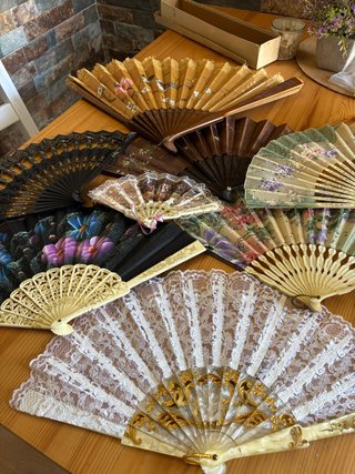 Collezione di ventagli antichi