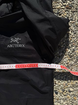 arc'teryx gore-tex shell jacket - preto