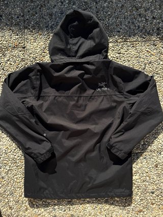 arc'teryx gore-tex shell jacket - preto