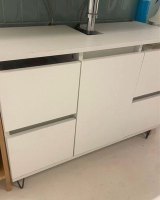 Mueble de baño blanco