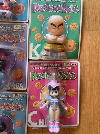 Colección Figuras Dragon Ball Soft Vinyl