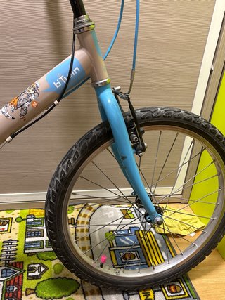 Bicicleta unisex 20 pulgadas