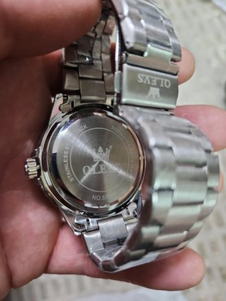 Reloj OLEVS Azul Acero Inoxidable
