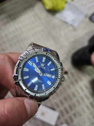 Reloj OLEVS Azul Acero Inoxidable