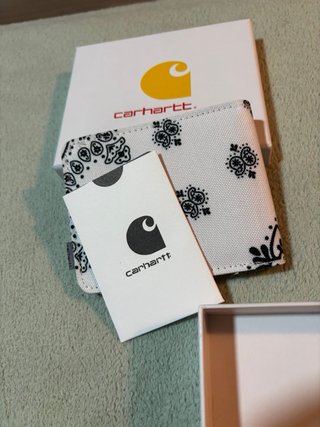 Cartera Monedero Carhartt Unisex - Blanca