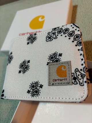 Cartera Monedero Carhartt Unisex - Blanca