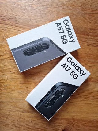 2 Samsung Galaxy A57 5G y A17 5G
