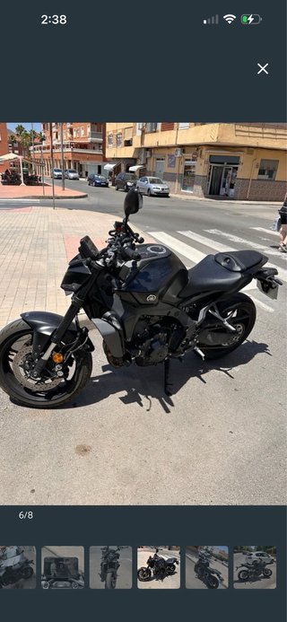 Yamaha MT-09 890cc Naked Negra