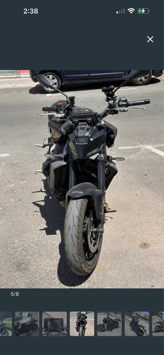 Yamaha MT-09 890cc Naked Negra