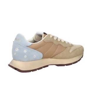 Sneakers Sun 68 beige e azzurro