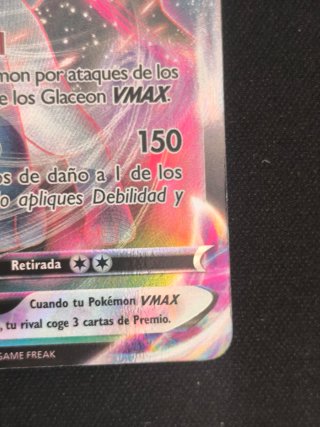 Glaceon VMAX Evolving Skies Español Carta Pokémon