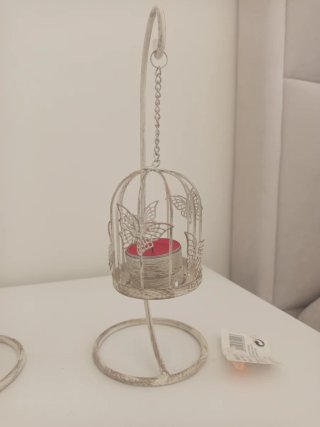 Candelabros,Portavelas d Metal como antiguos
