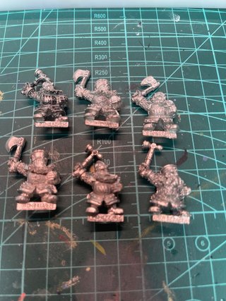 6 Enanos Rompehierros Warhammer Fantasy