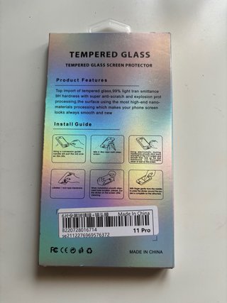 PACK Funda + Cristal templado iPhone 11 Pro